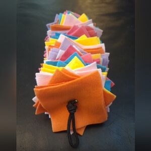 Square Snuffle Rope, Treat Dispenser, Enrichment Puzzle Dog Toy